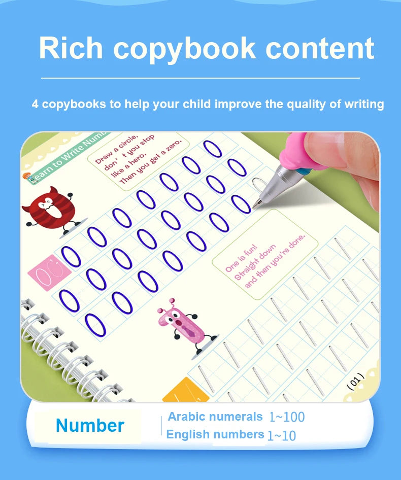 Velverea™ Calligraphy Practice Book